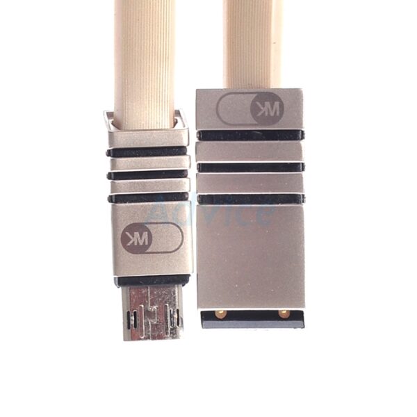 کابل شارژ میکرو و انتقال فایل مناسب سامسونگ یا هواوی وسایر مدل اندروید دبلیو کی WK  blaze WDC-006