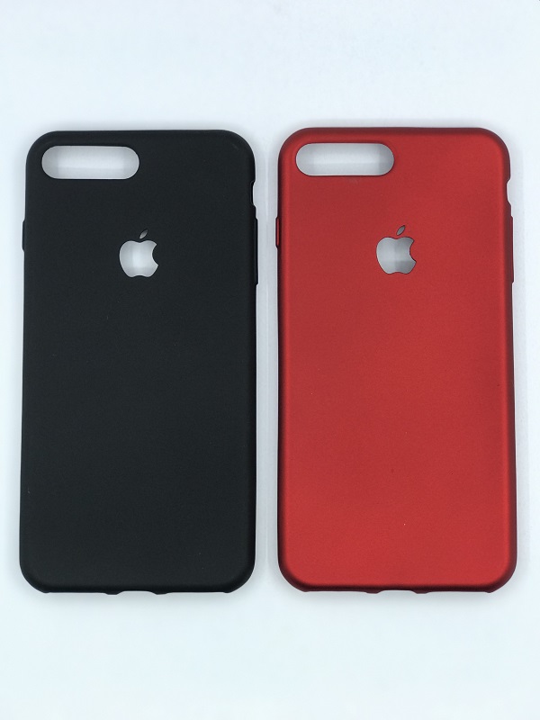 قاب ژله ای رنگ قرمز و مشکی گوشی Apple Iphone 7 Plus مناسب اپل 8 پلاس یا 7 پلاس