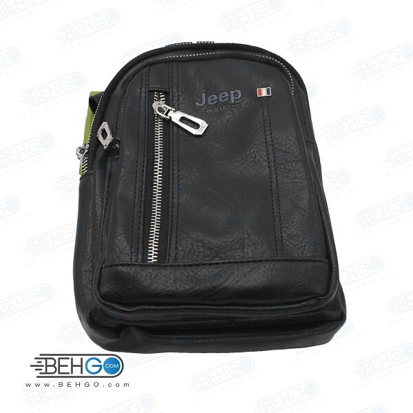 کیف مدارک، لوازم و کیف پاور بانک مدل جیپ 7201 کیف گردنی و دوشی JEEP 7201 Mobile Accessories Bag