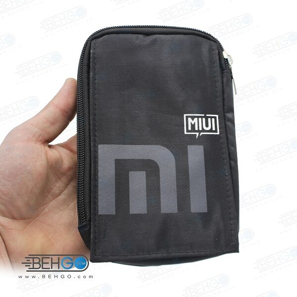 کیف موبایل ، لوازم و کیف پاور بانک طرح شیائومی مدل گائولما کیف کمری Xiaomi Gaolema Mobile Accessories Bag – MI bag