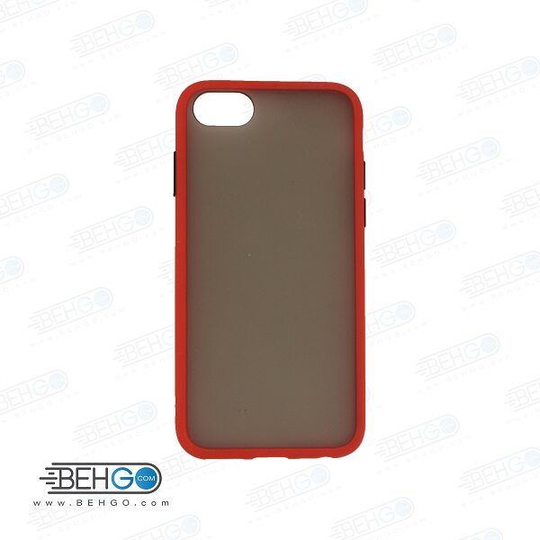 قاب آیفون 7 و 8 محافظ دور رنگی کاور اپل هفت و هشت پشت مات آیفون Fashion Case Apple Iphone 7/8