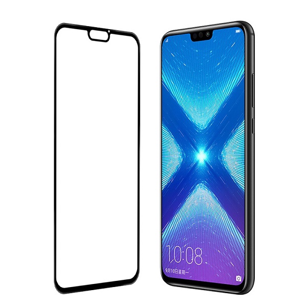 گلس Honor 8X مناسب وای 9 2019 و  Honor8X گلس انر 8 ایکس محافظ صفحه نمایش تمام چسب برای گوشی هواوی Full Tempered Glass Mobile Phone Screen Protectors for Huawei Y9 2019 / Honor 8X
