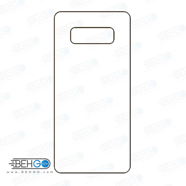 برچسب پشت نوت 8 سامسونگ محافظ پشت رنگی و اکلیلی گوشی Samsung Galaxy Note 8 Back Protector