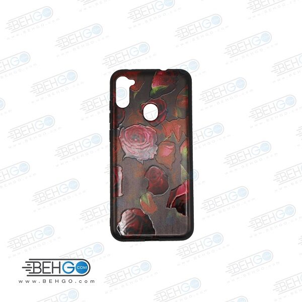 قاب گوشی سامسونگ M11 و A11 کاور سامسونگ A 11 قاب فانتزی گوشی سامسونگ ام یازده و A11 با عکس گل سرخ 2 ، طرح 21 محافظ مناسب ای 11 گوشی موبایل سامسونگ New Red Flowers 2 Phone Case For Samsung SM-A115F / M11 /A11