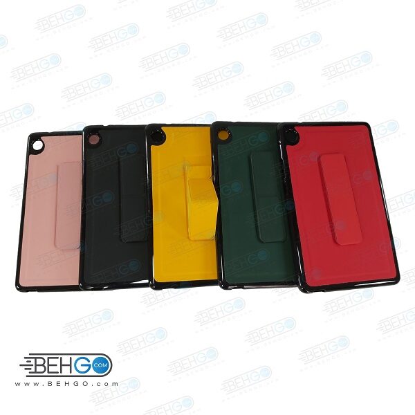 قاب تبلت هواوی t8 کاور مدل رنگی هولدر استند پایه نگهدارنده تبلت هواوی میت پد تی 8 سایز 8 اینچ کاور Stand  Back Cover 8 inch Case HUAWEI MatePad T8