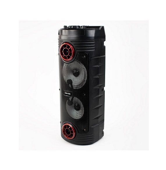 اسپیکر ایستاده با ریموت کنترل و میکروفون اسپیکر بلوتوثی قابل حمل مدل ZQS-6208 بلندگوی بزرگ اصلی با کیفیت Portable Bluetooth speaker system ZQS 6208 speaker with mic