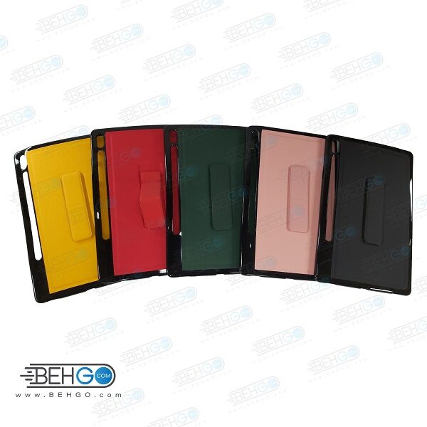 قاب تبلت سامسونگ S6 کاور مدل رنگی با هولدر استند پایه نگهدارنده تبلت سامسونگ گلکسی تب اس 6 کاور Stand Back Cover Case Tablet Samsung Galaxy S6