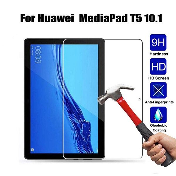 گلس تبلت هواوی مدیاپد تی 5 10 اینچ محافظ صفحه نمایش شیشه ای 10.1 AGS2-L09 Glass Screen Protector For Huawei MediaPad T5