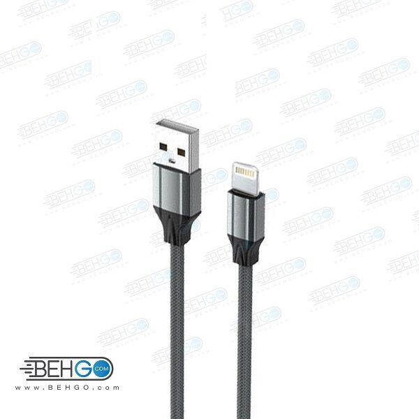 کابل تبدیل USB به Lightning الدینیو مدل LS441 طول 1 متر اصلی