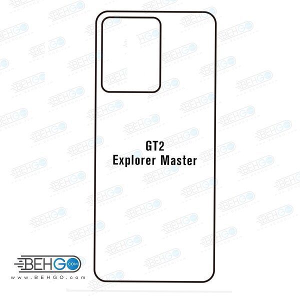 برچسب پشت گوشی ریلمی Realme GT2 Explorer Master